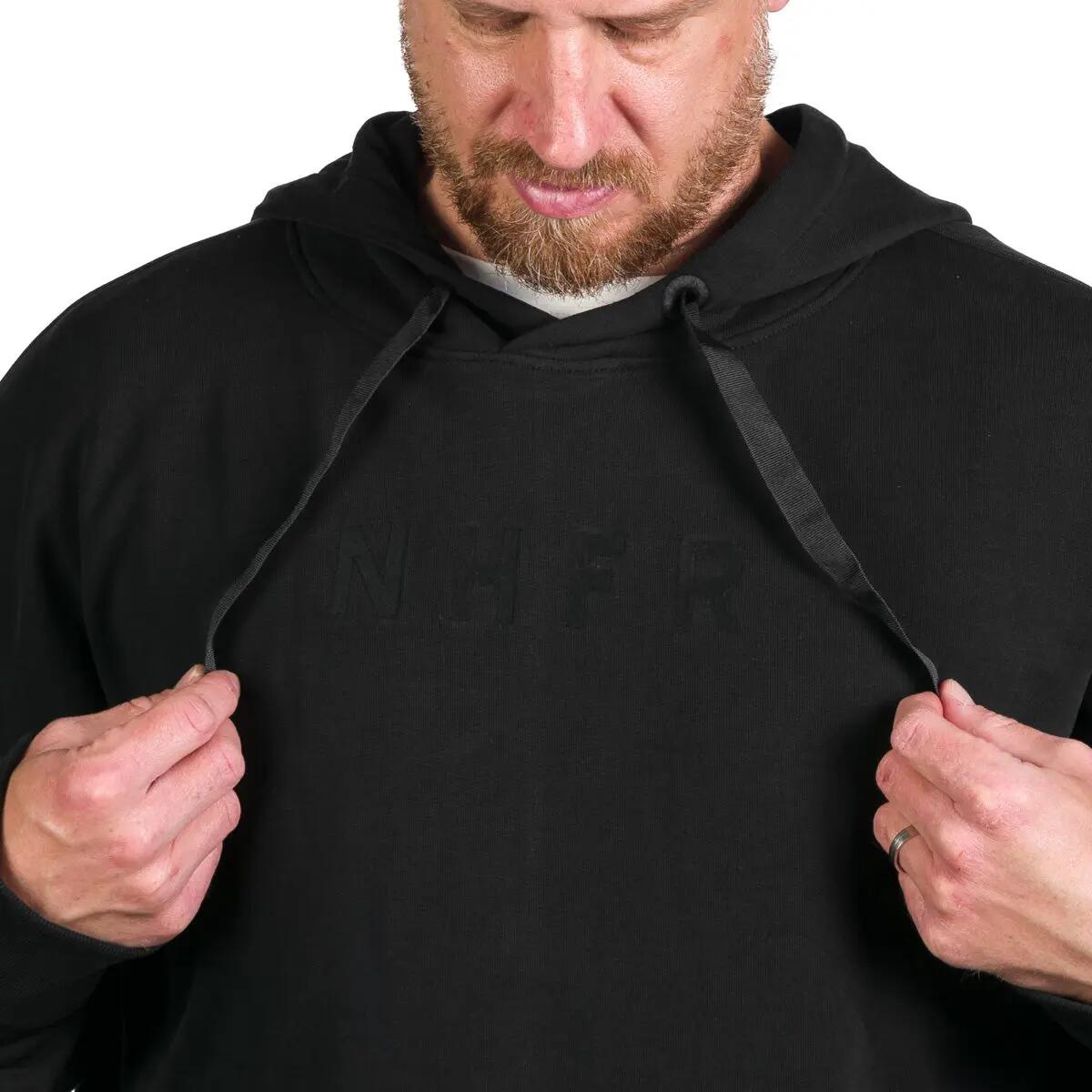 Pánská volnočasová bavlněná oversize mikina s kapucí DALLIN 7/9