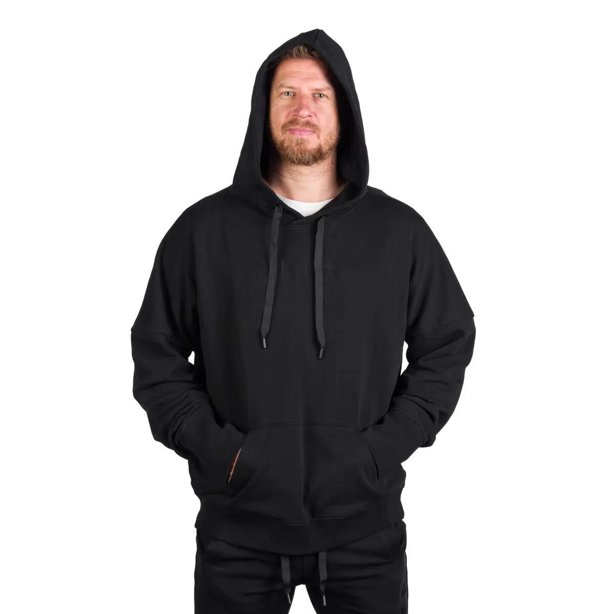Pánská volnočasová bavlněná oversize mikina s kapucí DALLIN 6/9