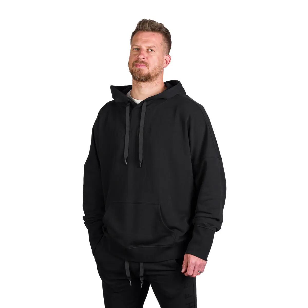Pánská volnočasová bavlněná oversize mikina s kapucí DALLIN 5/9