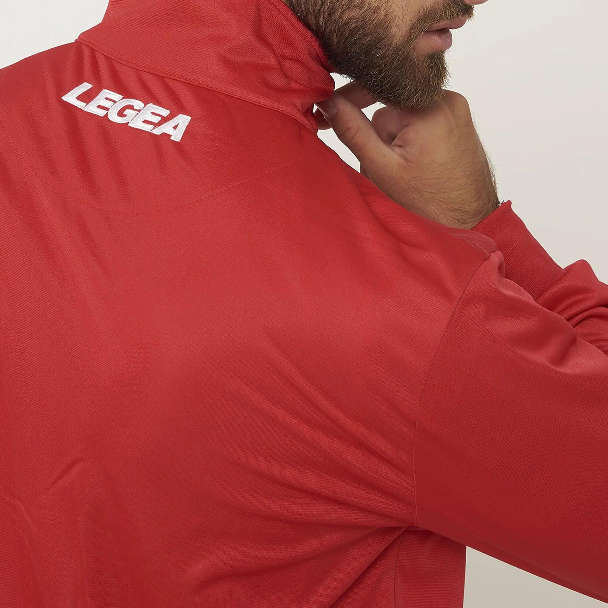 Chaqueta con cremallera unisex CUBA roja Junior 6/8