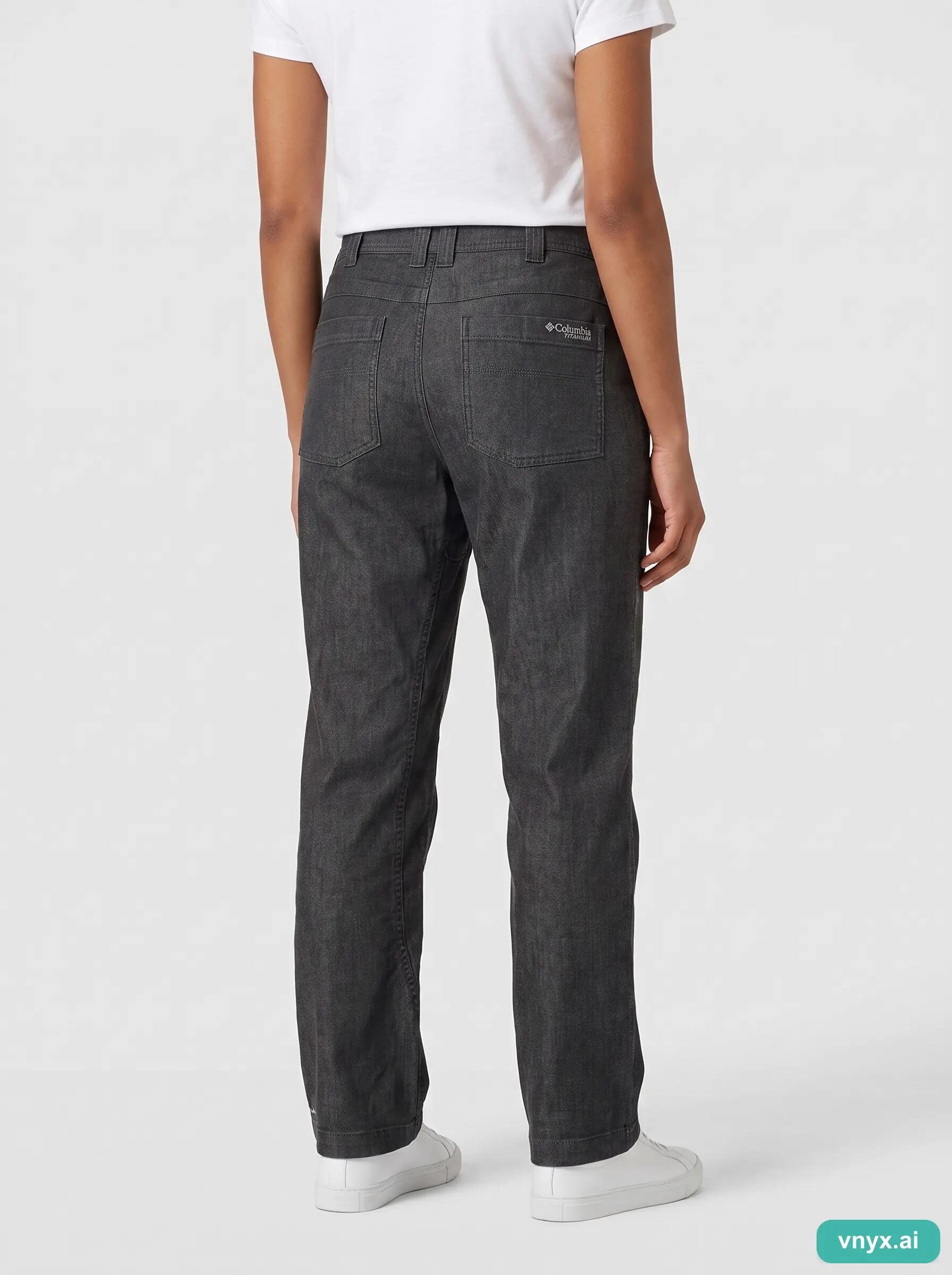 Second Life - Vintage Columbia Grey Trousers Women M 2/6