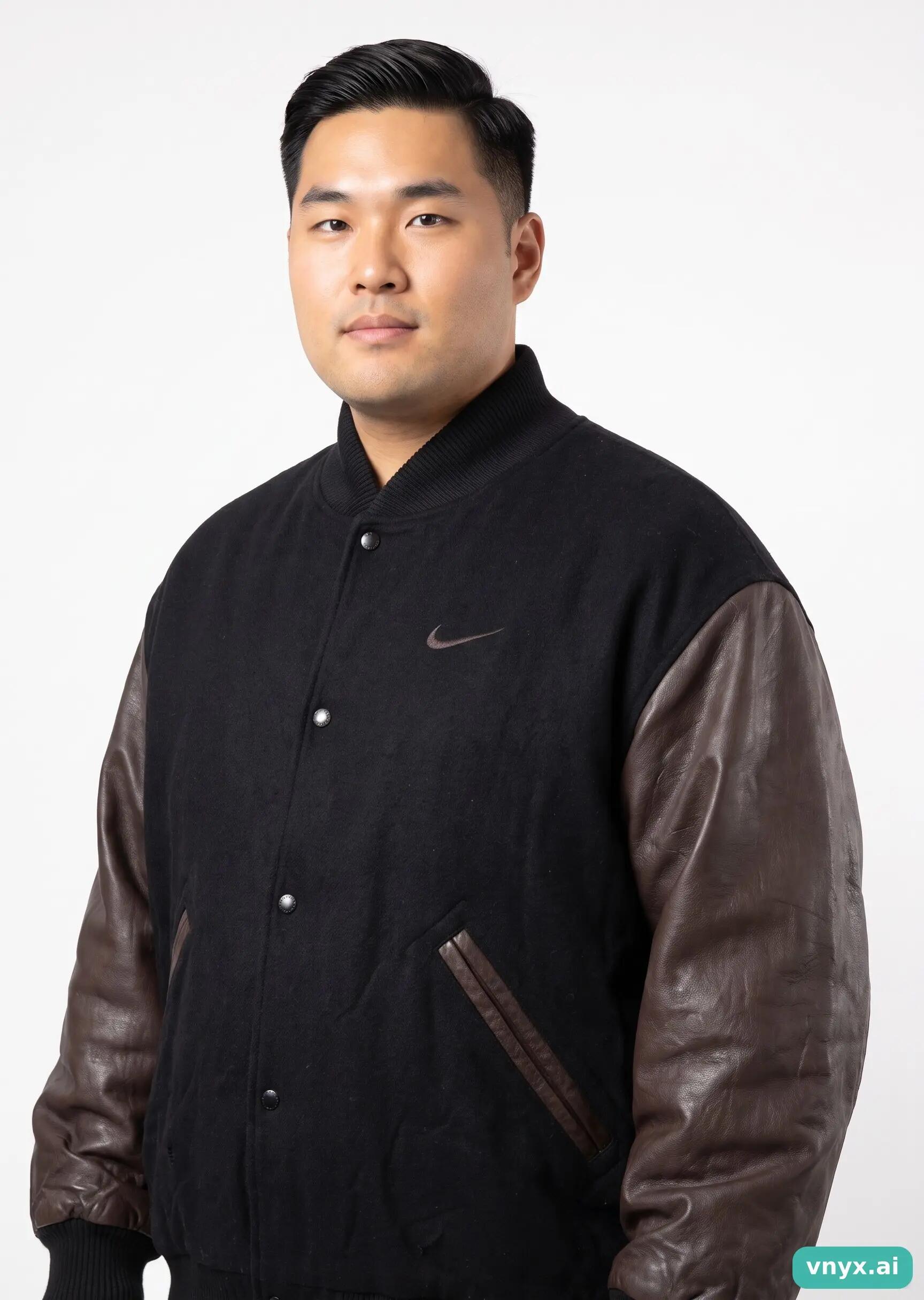 Second Life - Vintage Nike Black Bomber Jacket Men XXL 5/5