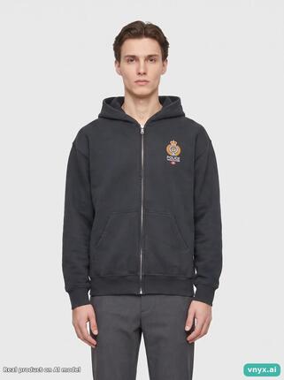 Second Life - Gildan Men's S Vancouver Police Zip Hoodie