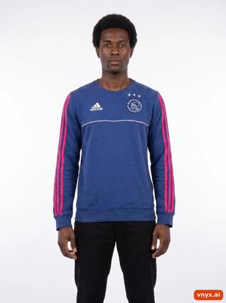 Second Life - Vintage Adidas Navy Sweatshirts Men S