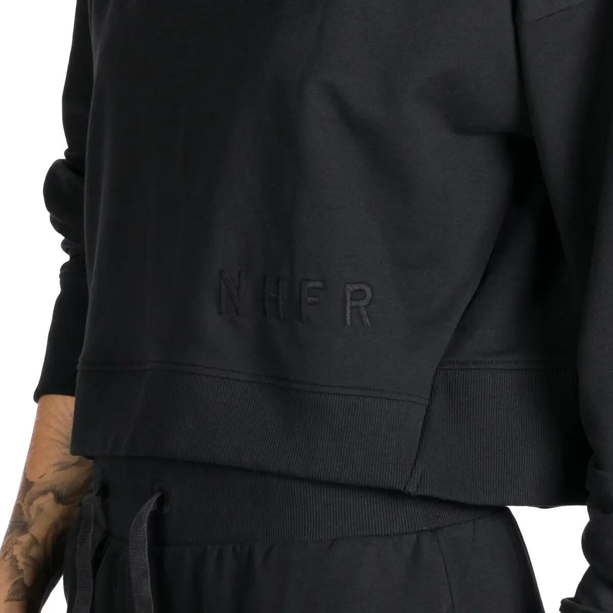 Dámská volnočasová zkrácená oversize mikina s kapucí PATTI 9/10