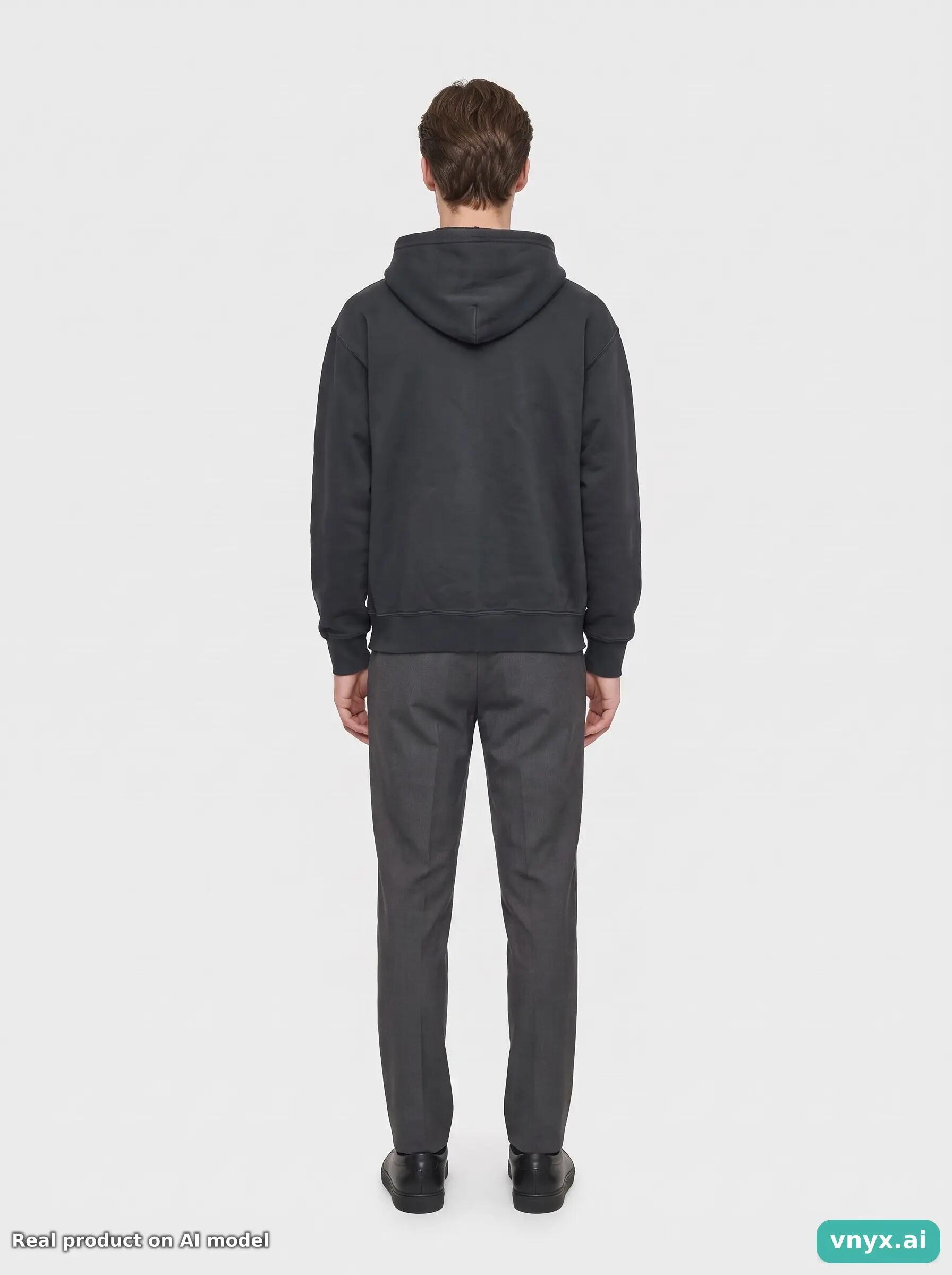 Second Life - Gildan Men's S Vancouver Police Zip Hoodie 4/6