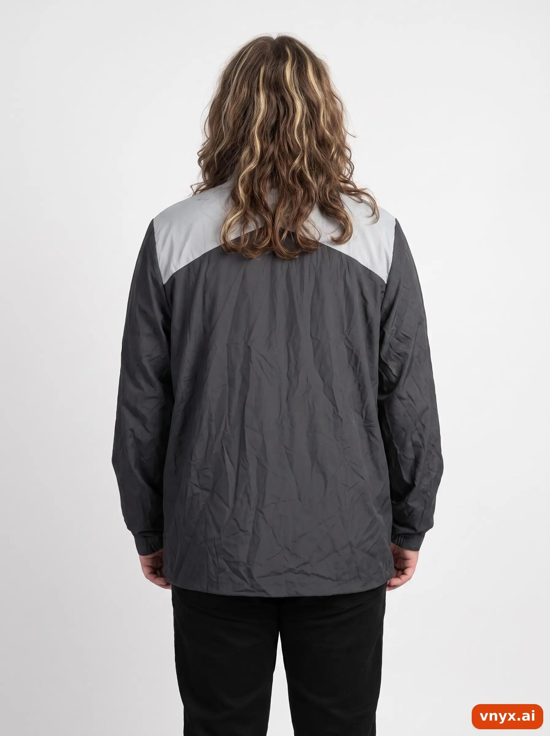 Second Life - Vintage Under Armour Grey Windbreaker Men XL 2/6