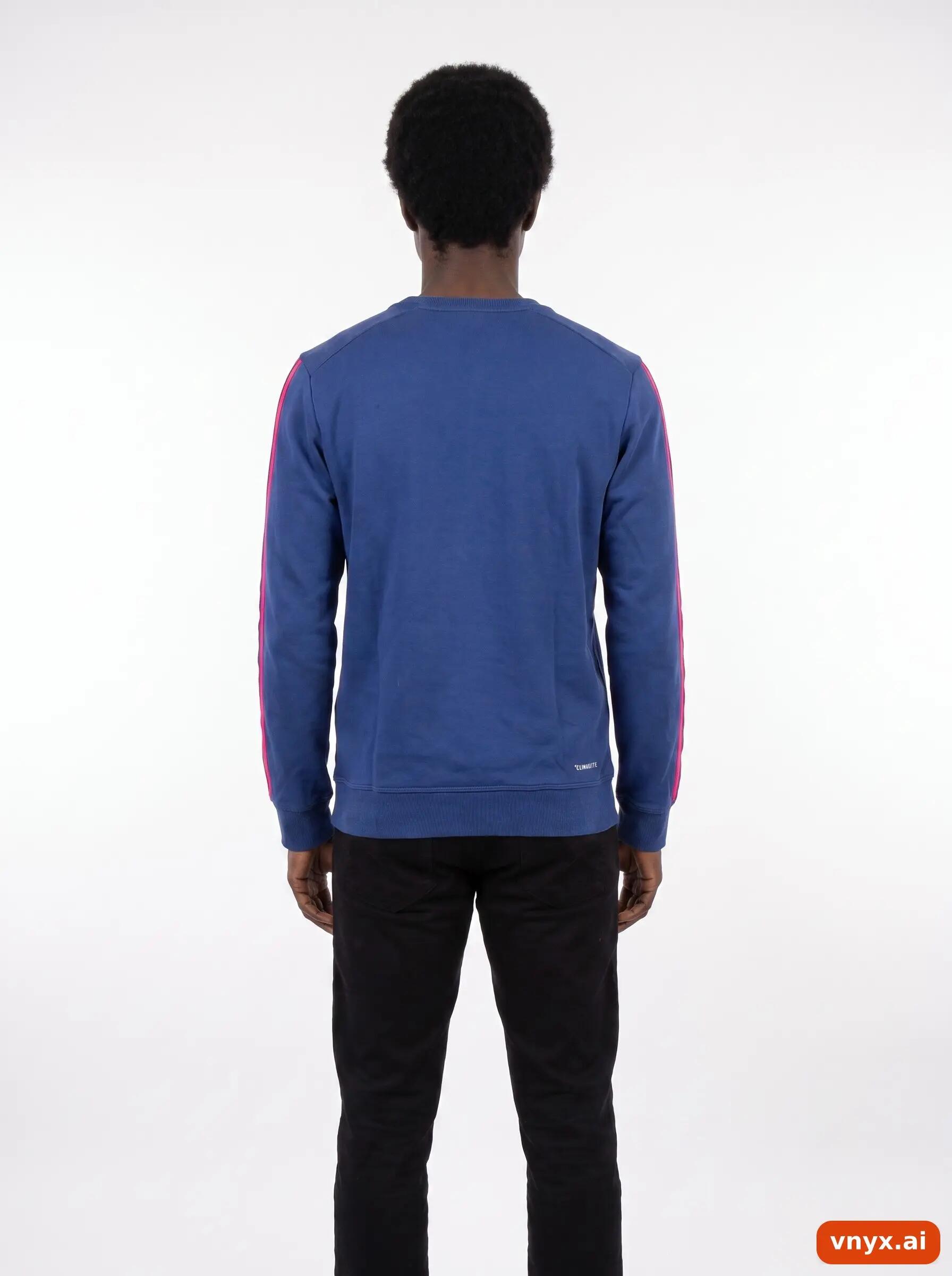 Second Life - Vintage Adidas Navy Sweatshirts Men S 2/6