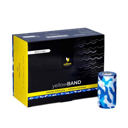 Bandaże kohezyjne yellowBAND | 12 szt. | yellowSPORT