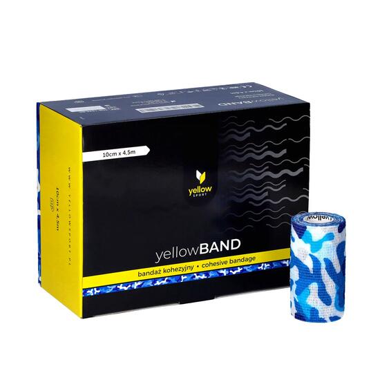 Bandaże kohezyjne yellowBAND | 12 szt. | yellowSPORT