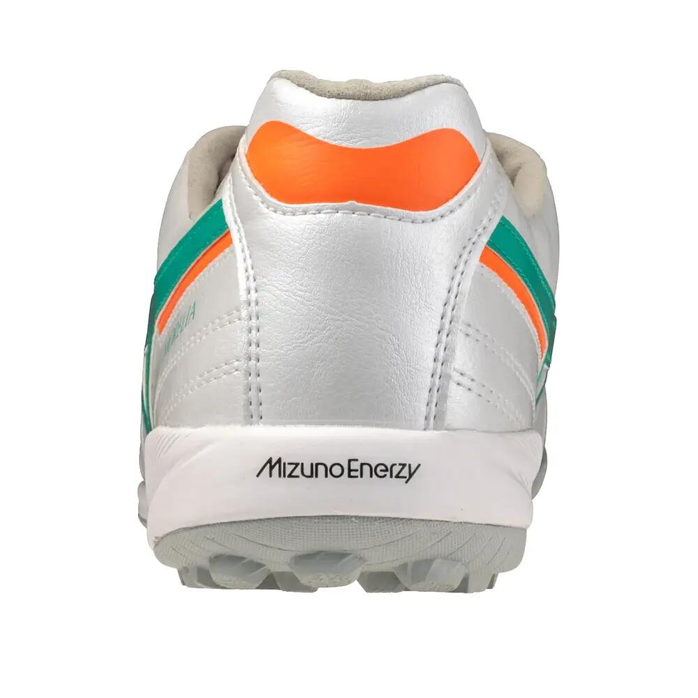 Voetbalschoenen Mizuno Morelia Pro TF Wit/Arcadia/Oranje Lava 3/6