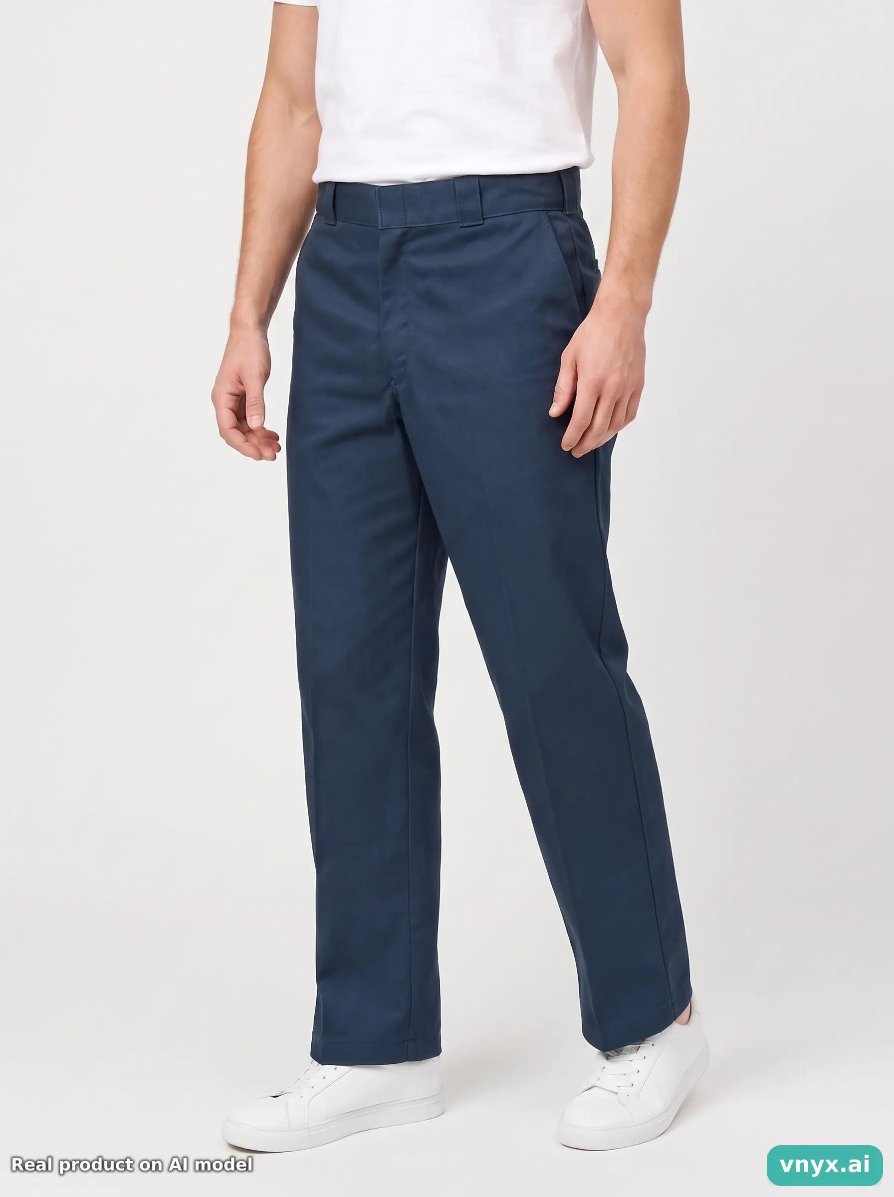 Second Life - Vintage Dickies Teal Trousers Men 38 L28 1/6