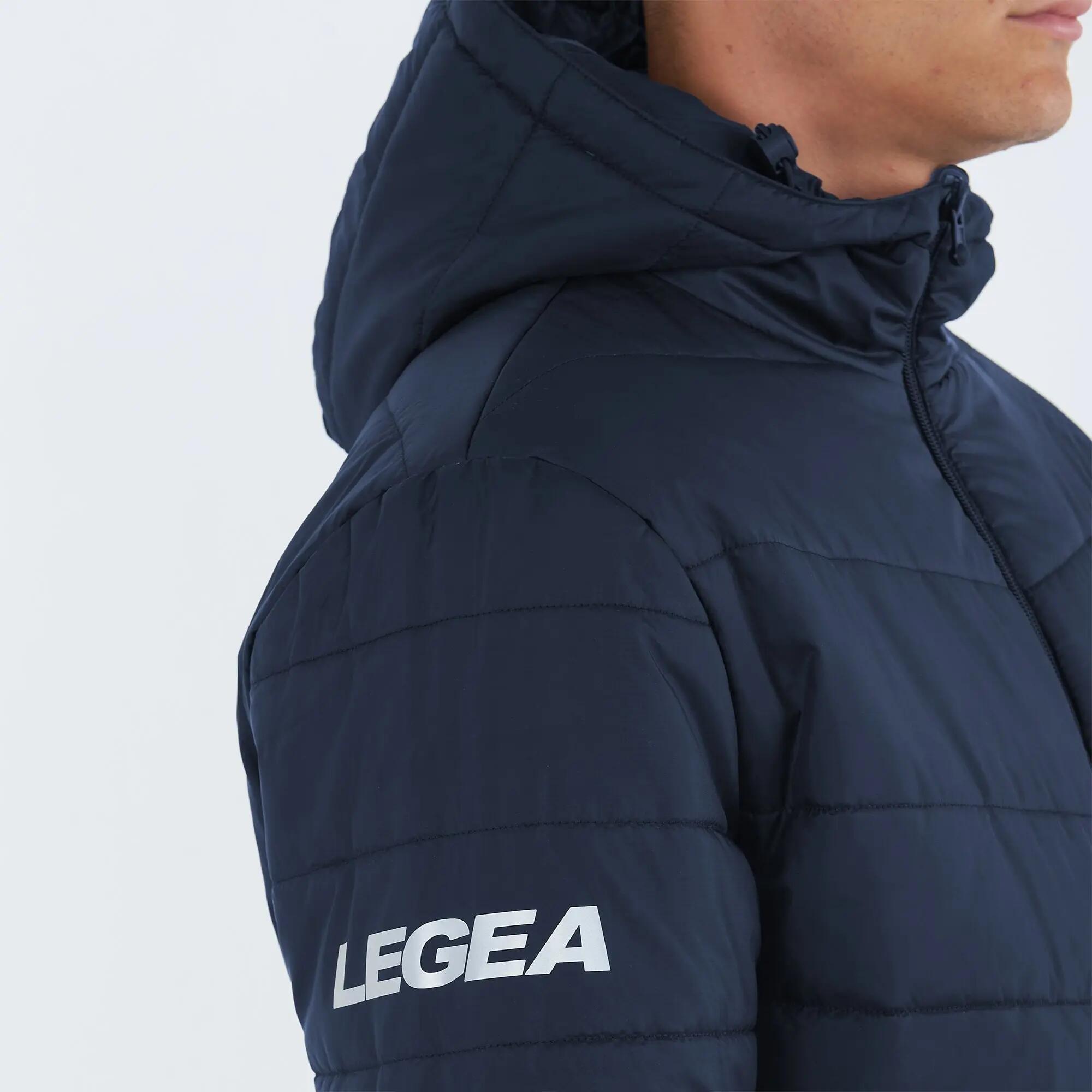 Cazadora con capucha de invierno unisex EDMONTON azul marino 6/7