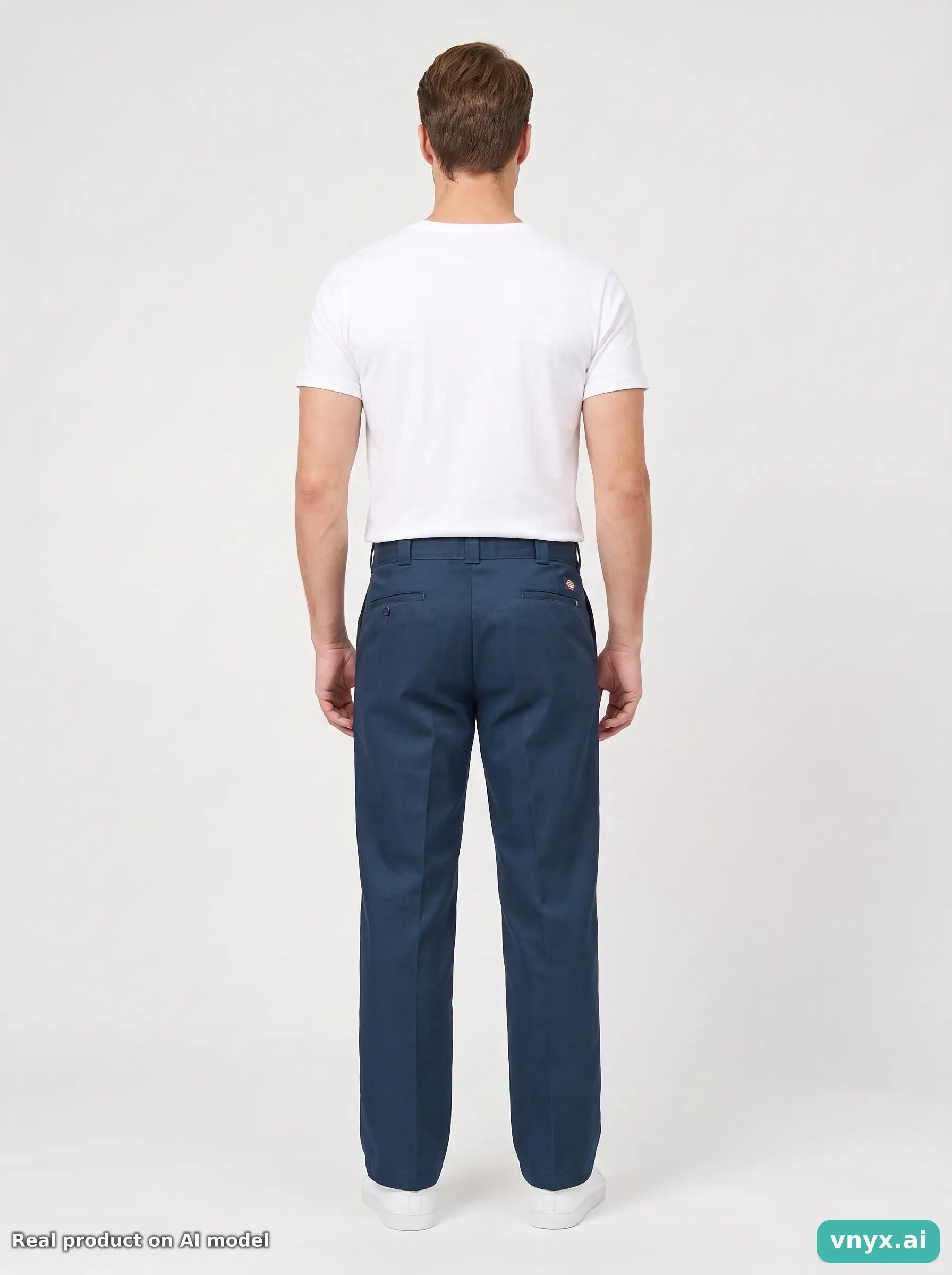 Second Life - Vintage Dickies Teal Trousers Men 38 L28 4/6