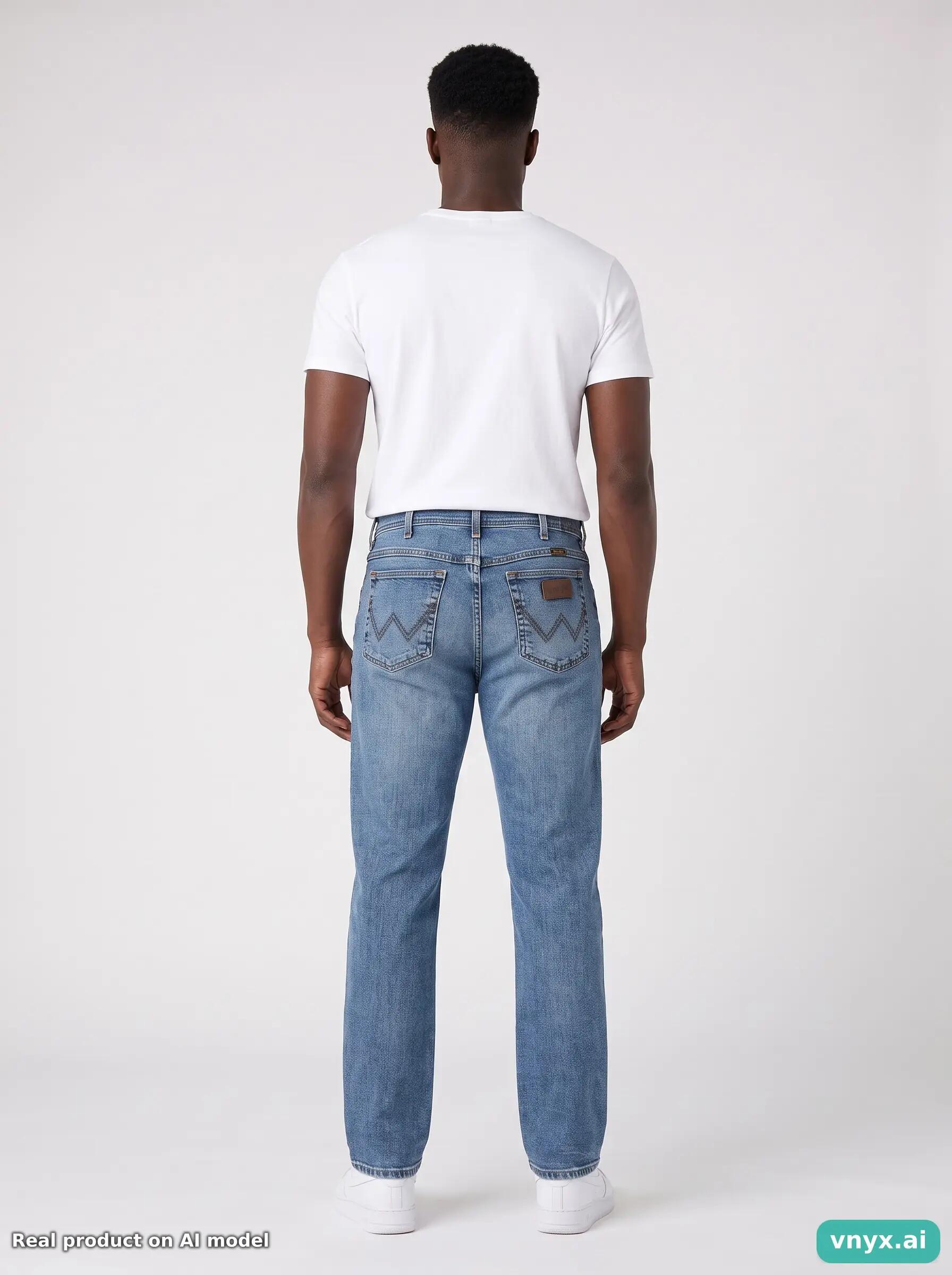 Second Life - Vintage Wrangler Light Blue Jeans Men 38 34 4/6