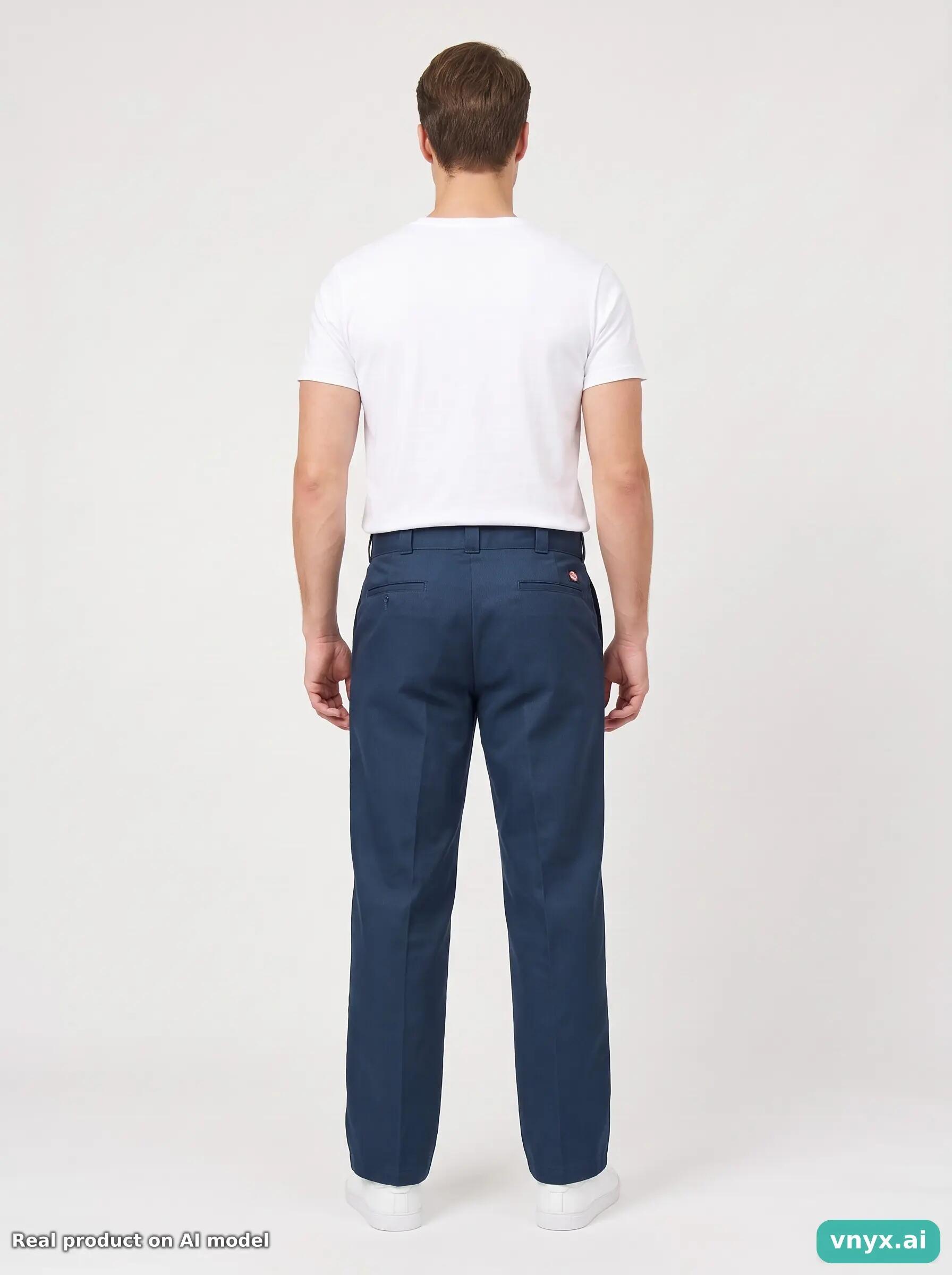 Second Life - Vintage Dickies Teal Trousers Men 38 L28 2/6