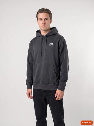 Second Life - Vintage Nike Black Hoodie Men S