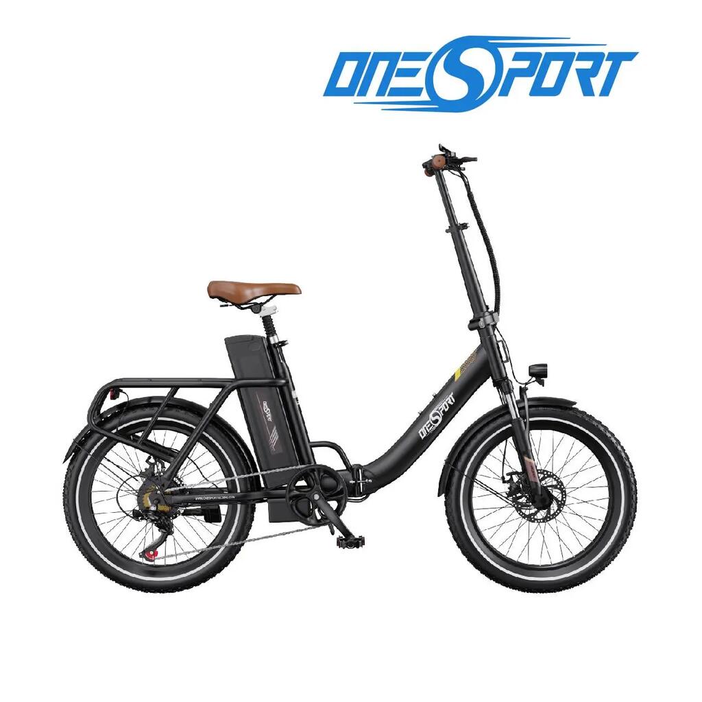 Skladací elektrický bicykel 20" ONESPORT OT16-2, 48V 17Ah, 250W