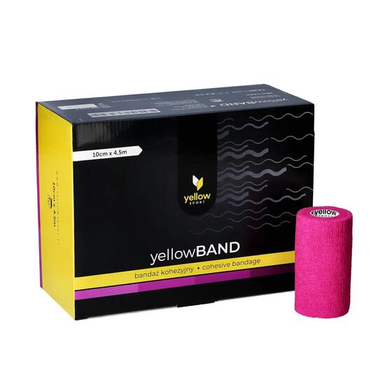 Bandaże kohezyjne yellowBAND | 12 szt. | yellowSPORT