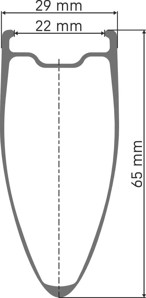 ARC 1100 DICUT ruota 700C CL 65 142/12 HG XDR 2/2