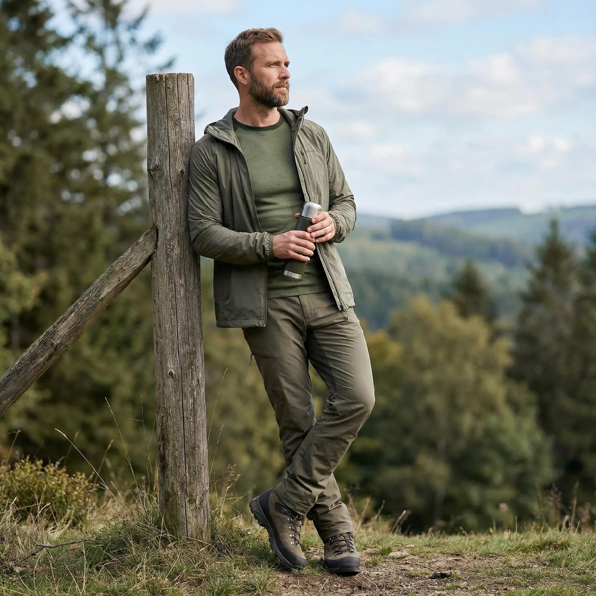 Pánský komplet termoprádla WOOLCANO Merino SET0978 7/7