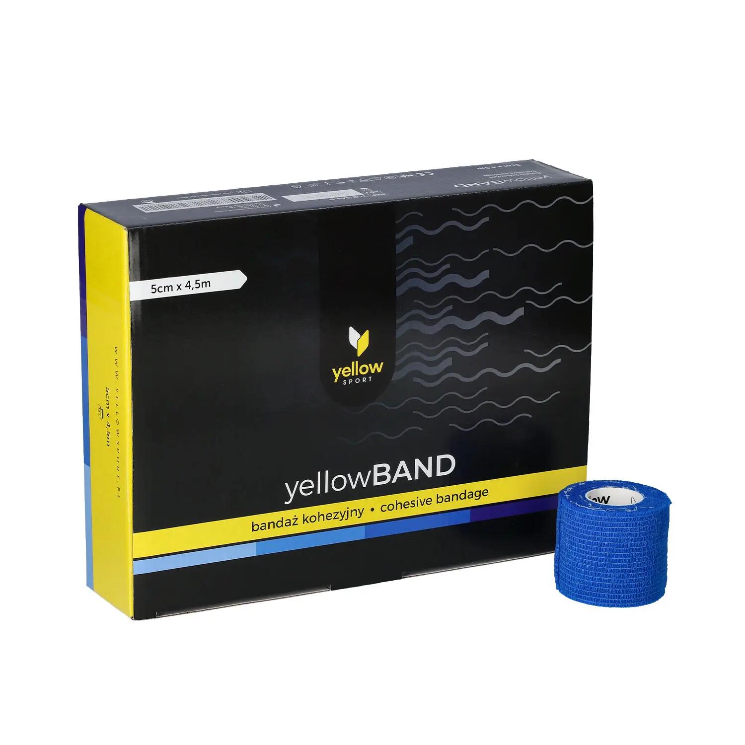 Bandaże kohezyjne yellowBAND | 12 szt. | yellowSPORT 1/1