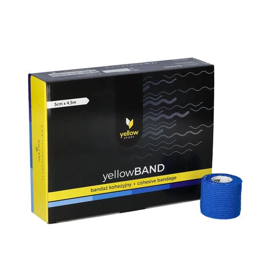 Bandaże kohezyjne yellowBAND | 12 szt. | yellowSPORT