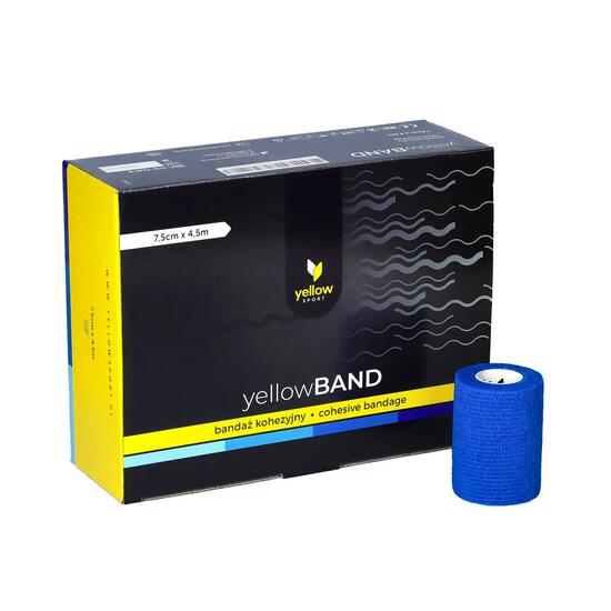 Bandaże kohezyjne yellowBAND | 12 szt. | yellowSPORT