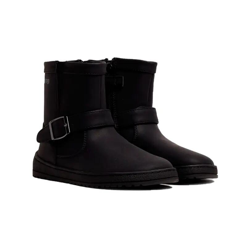 Botines Barefoot NiÑo Mustang  Negro 3/5