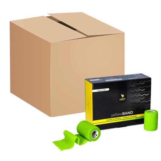 Bandaże kohezyjne yellowBAND | Opakowanie zbiorcze | yellowSPORT