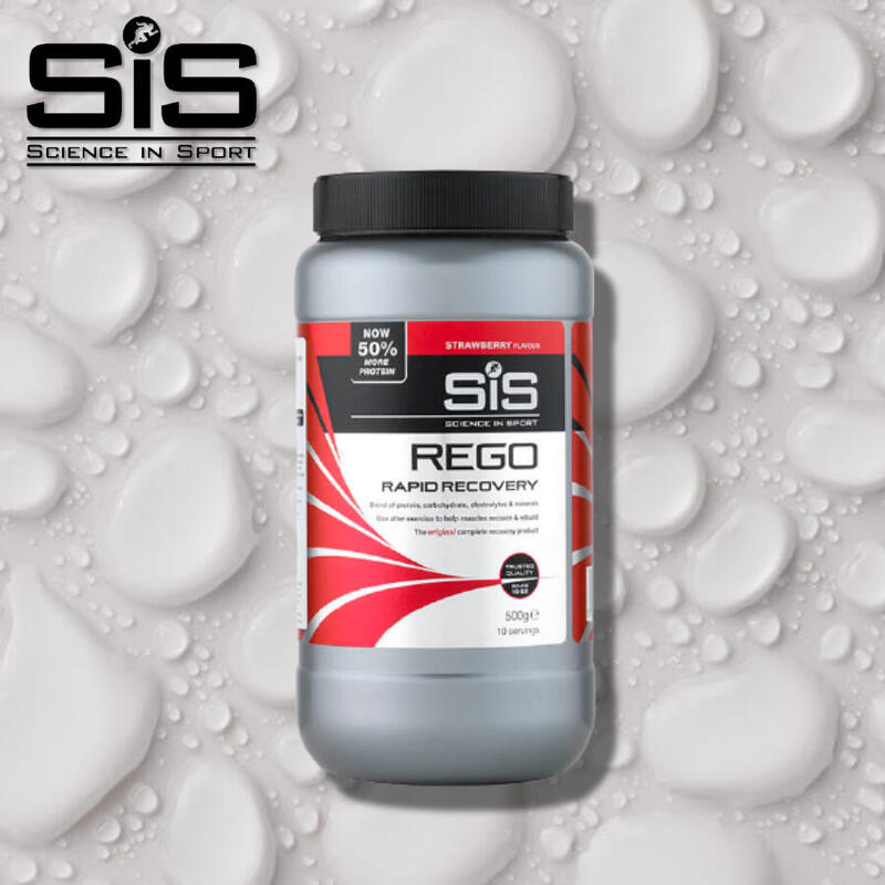 Sportdrank - ReGo Rapid Recovery - 500 g - Aardbei - Sportdrank