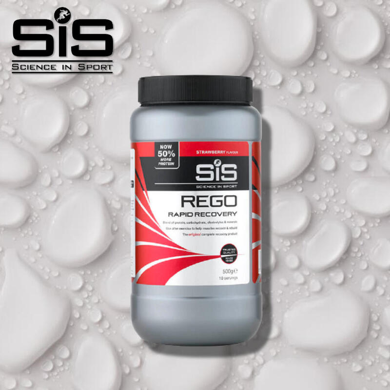 Bevanda di recupero Science in Sport Rego Rapid Recovery - Strawberry - 500 g