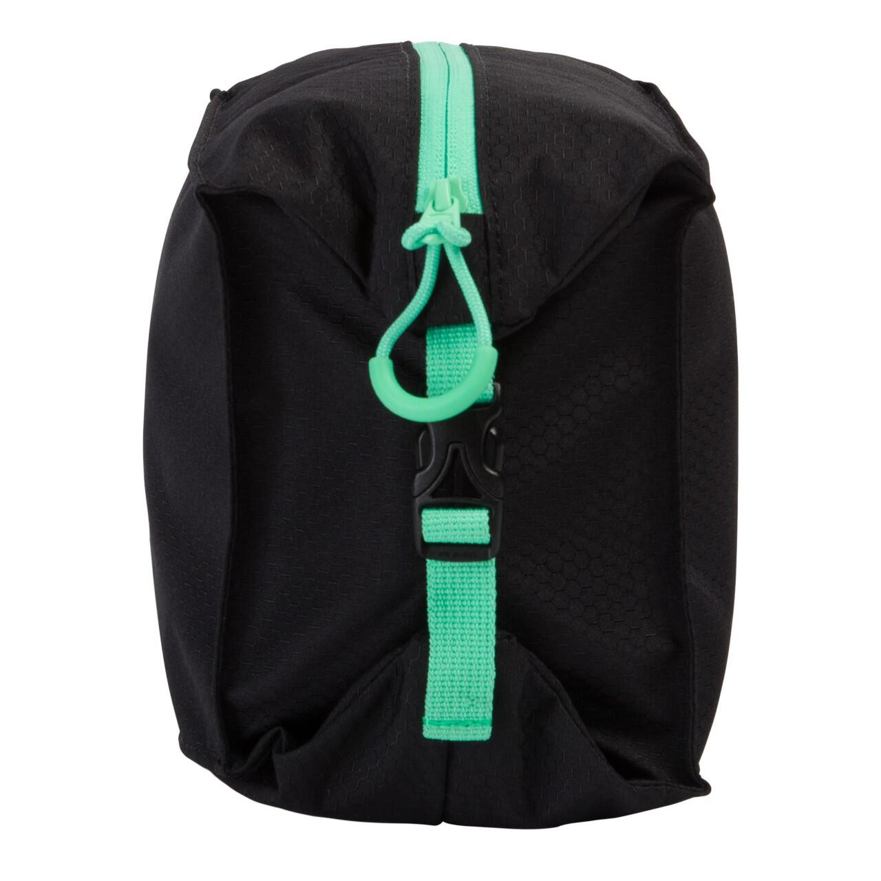 SPEEDO  POOL SIDE BAG BLACK/GREEN 2/4