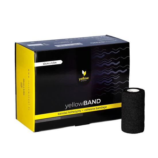 Bandaże kohezyjne yellowBAND | 12 szt. | yellowSPORT