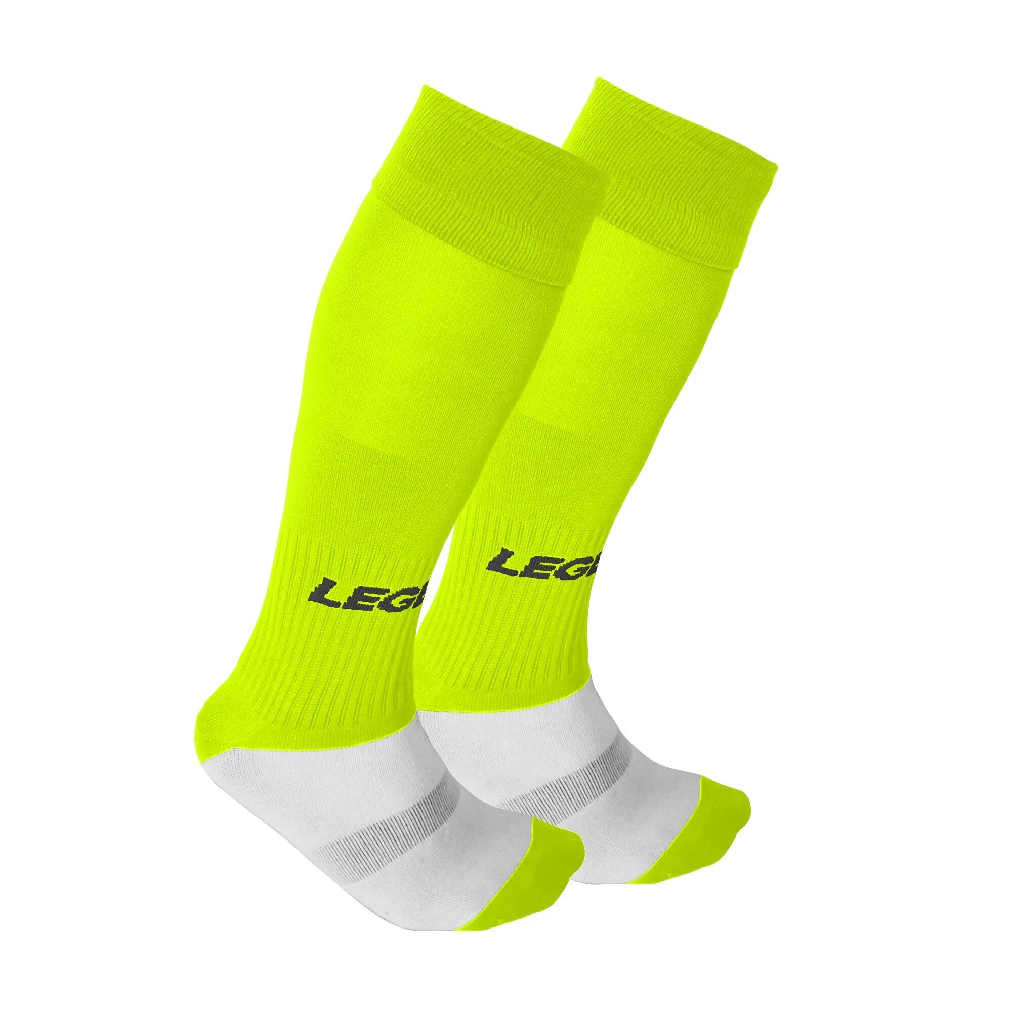 Trainingssokken unisex MONDIAL neongeel 2/3