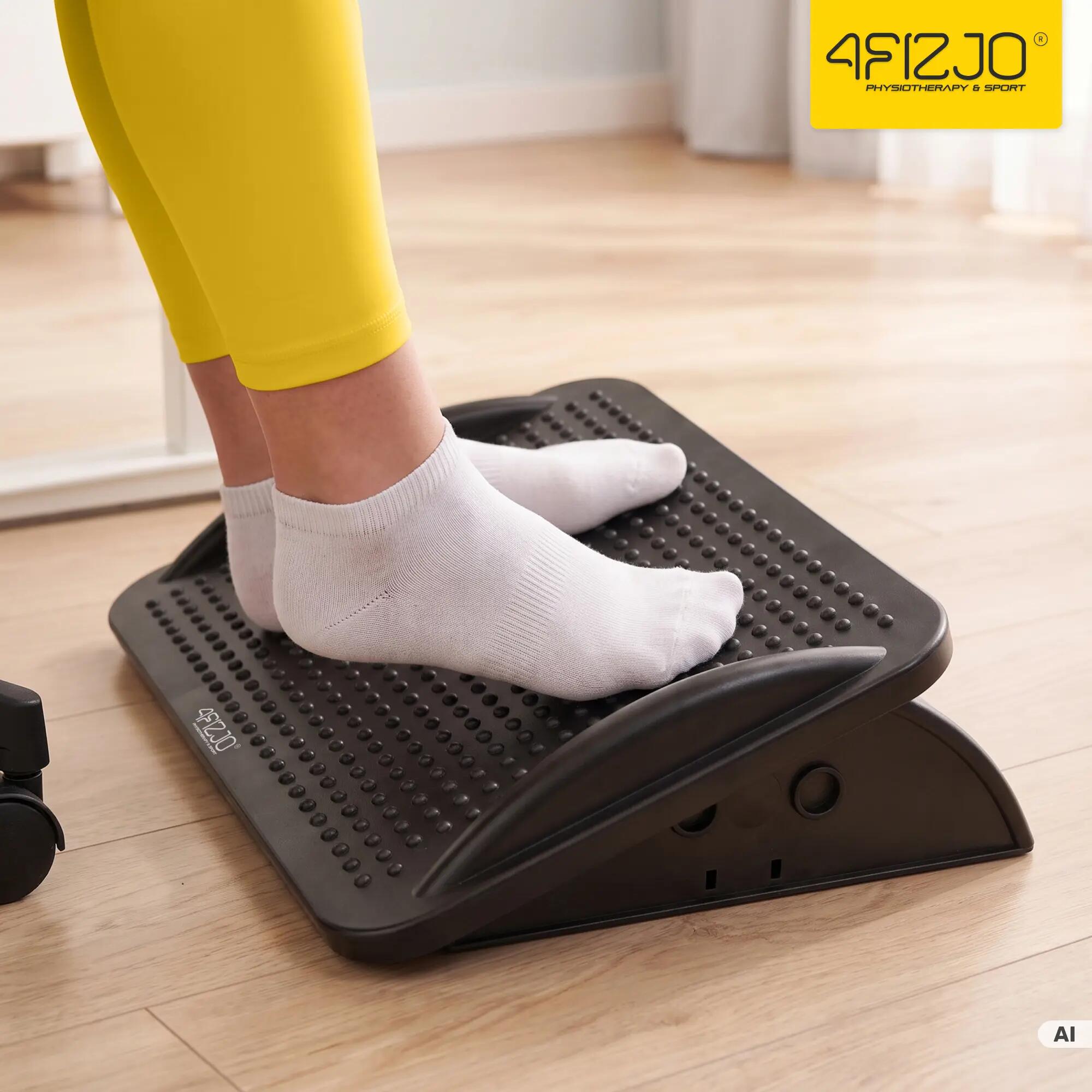 Regulowany podnóżek pod biurko PURE ergonomiczny biurowy 4FIZJO 11/15