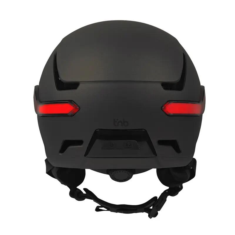 Casque Vizion avec feu de freinage LED Taille M (tour de tête 55-58 cm) - Noir 3/6