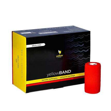 Bandaże kohezyjne yellowBAND | 12 szt. | yellowSPORT