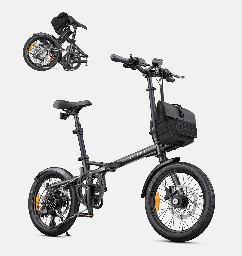 ENGWE ZIP skladací e-bike, motor 250W, batéria LG 36V 10Ah