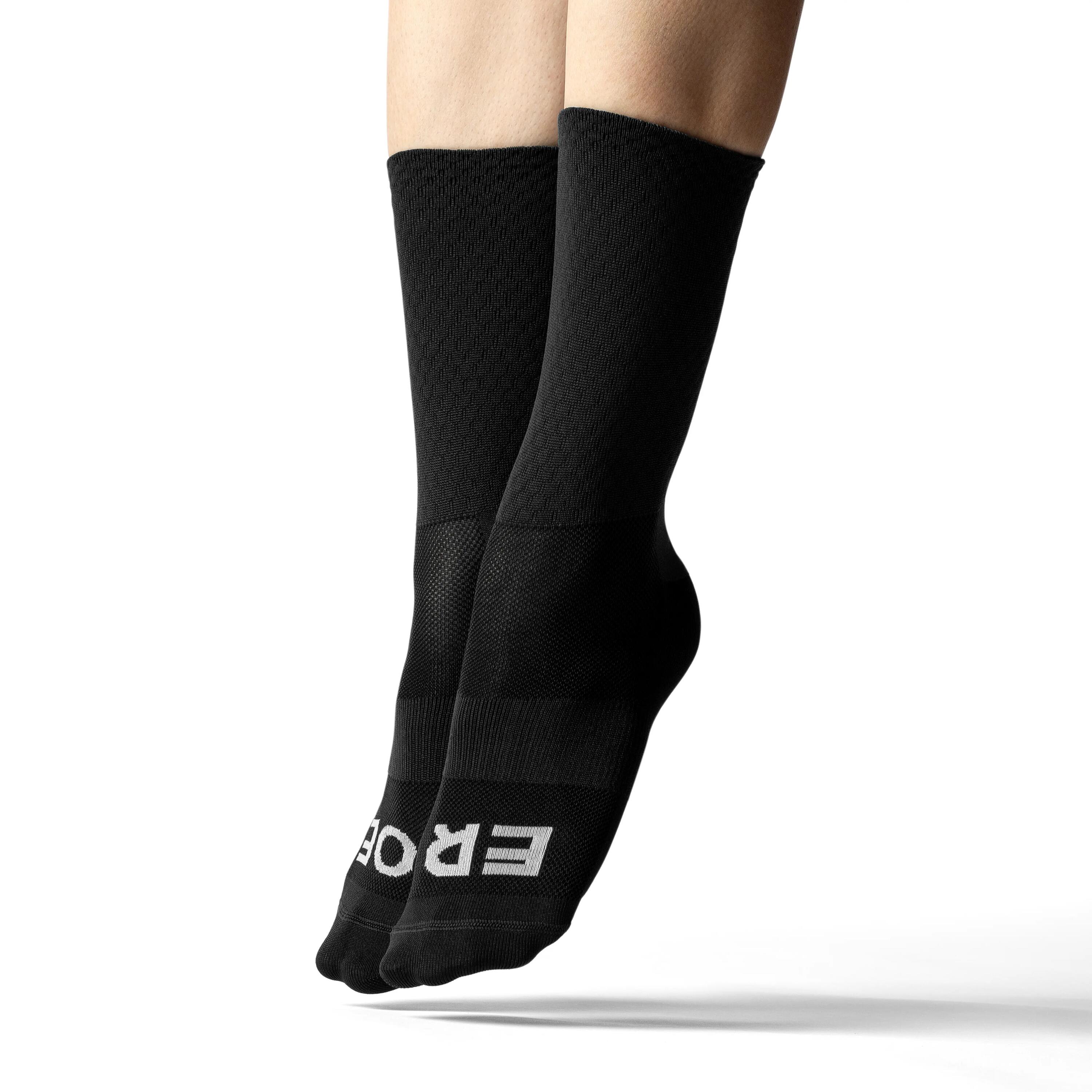 Eroe Pure Black Socken 8/8