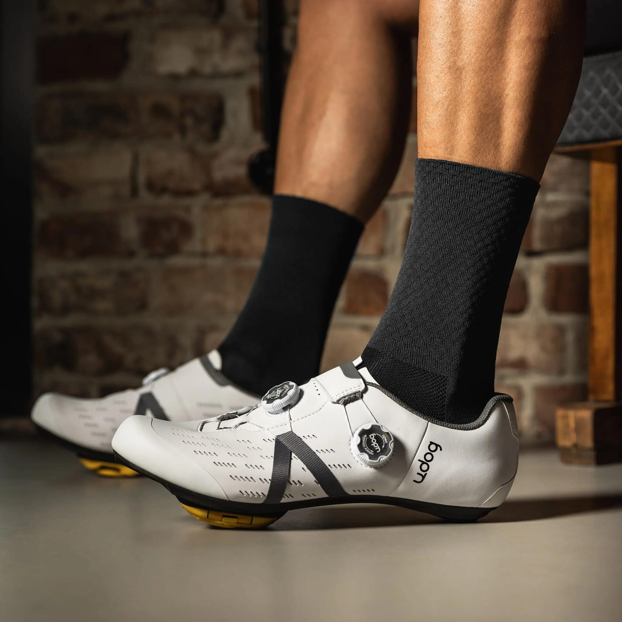 Eroe Pure Black Socken 6/8