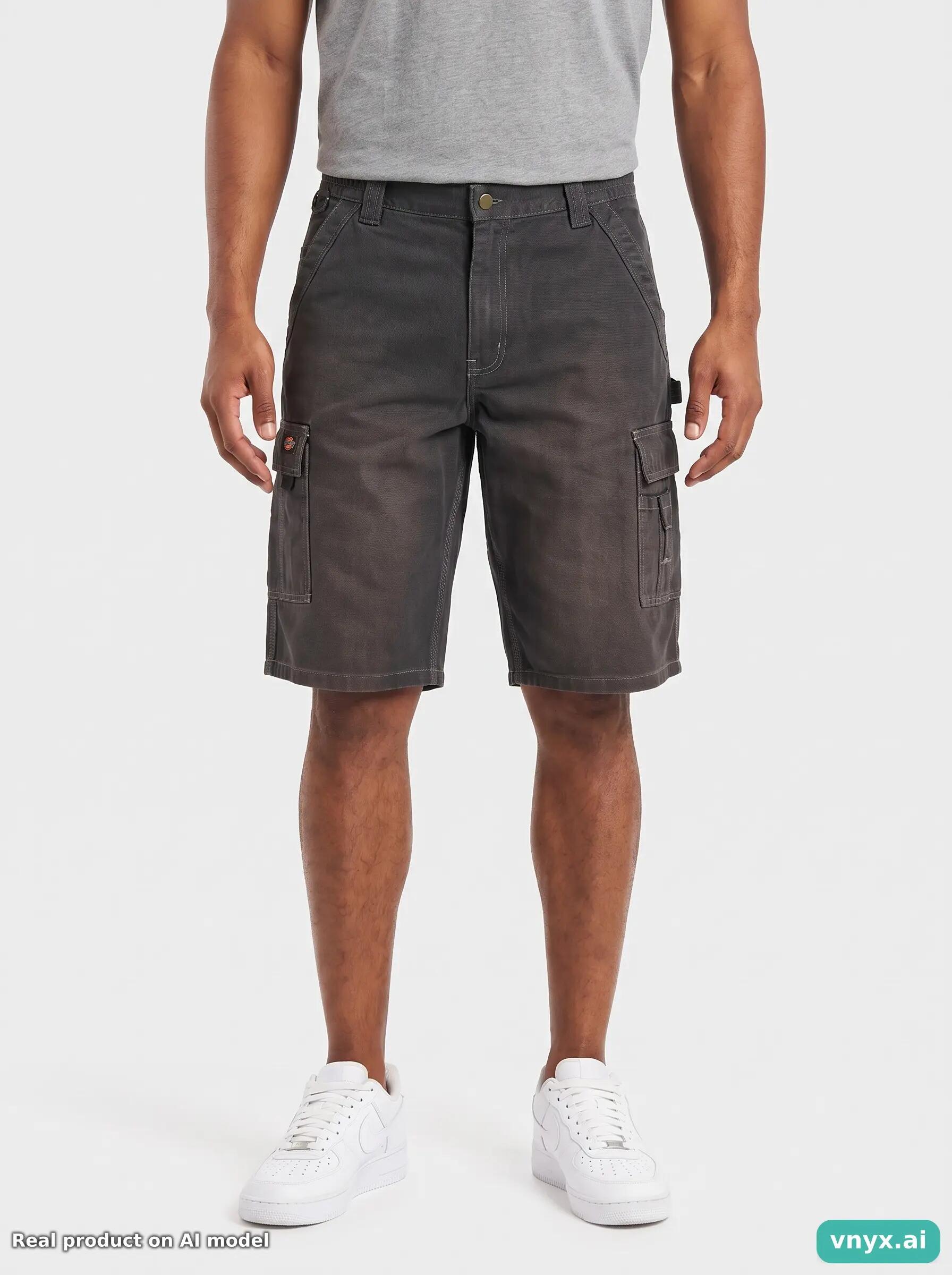 Second Life - Vintage Dickies Charcoal Shorts Men 36 1/6