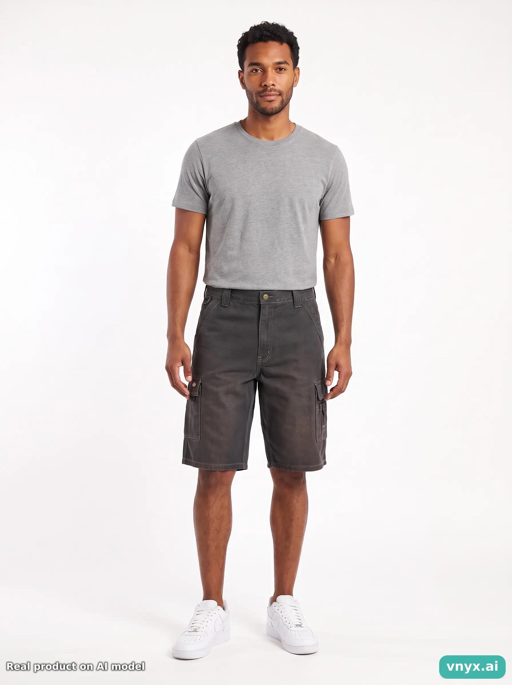 Second Life - Vintage Dickies Charcoal Shorts Men 36 6/6