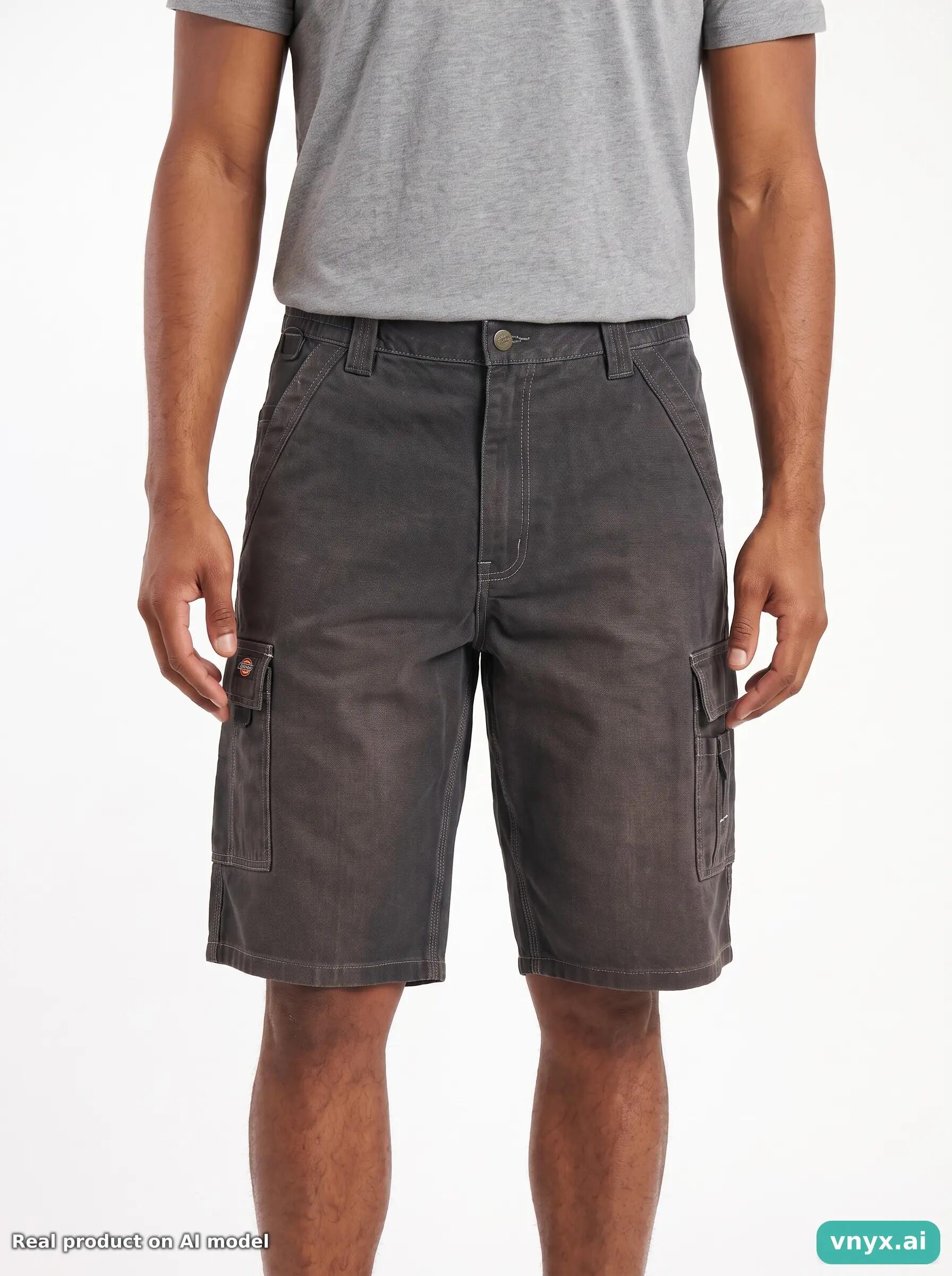 Second Life - Vintage Dickies Charcoal Shorts Men 36 5/6