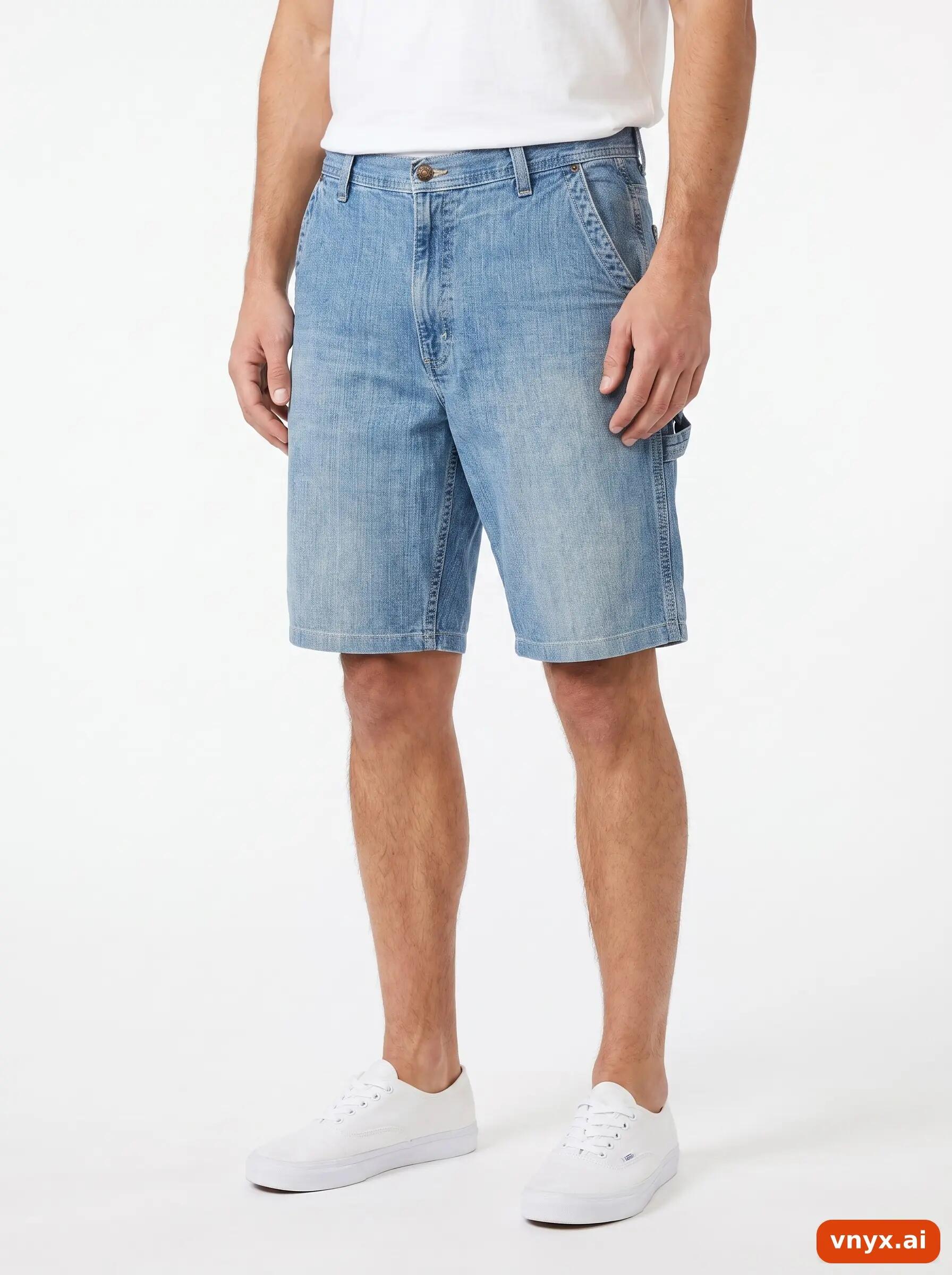 Second Life - Vintage Eddie Bauer Blue Shorts Men W35 L32 5/6