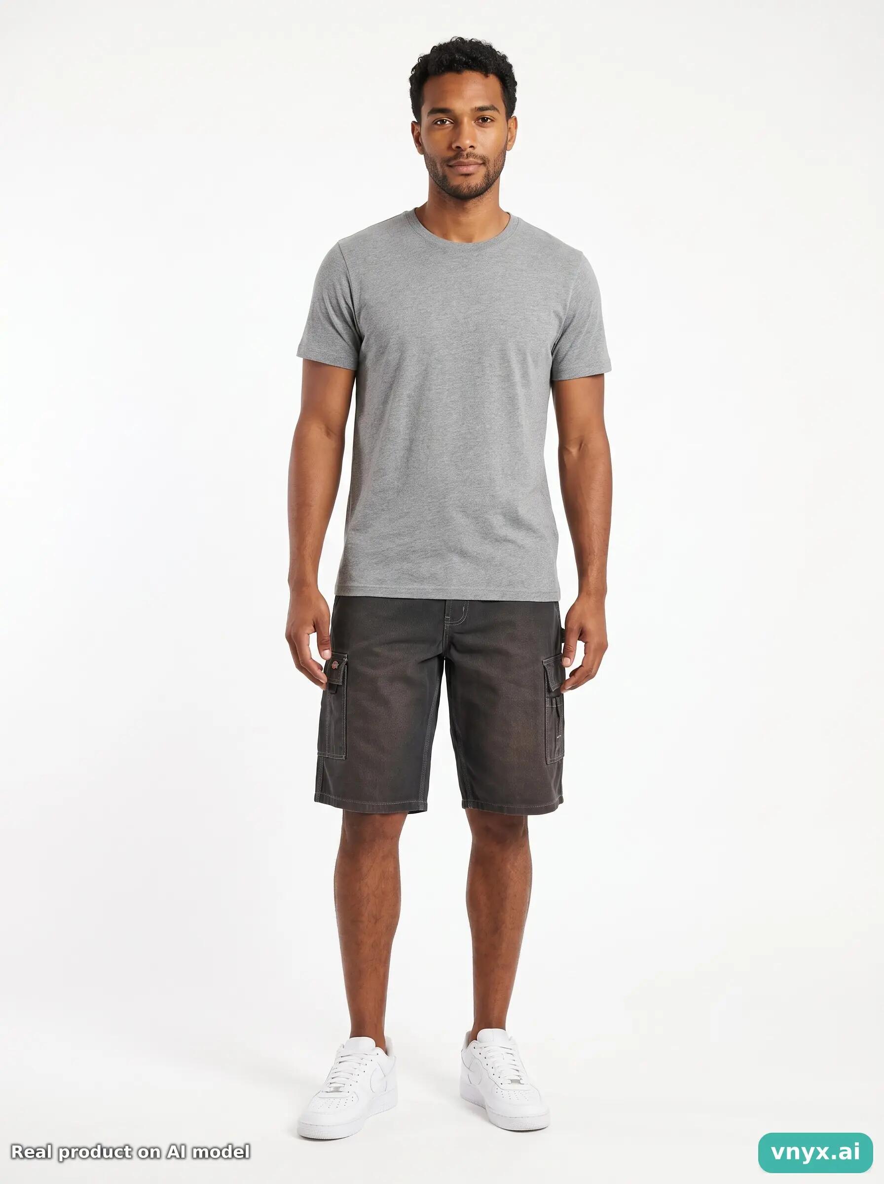 Second Life - Vintage Dickies Charcoal Shorts Men 36 3/6