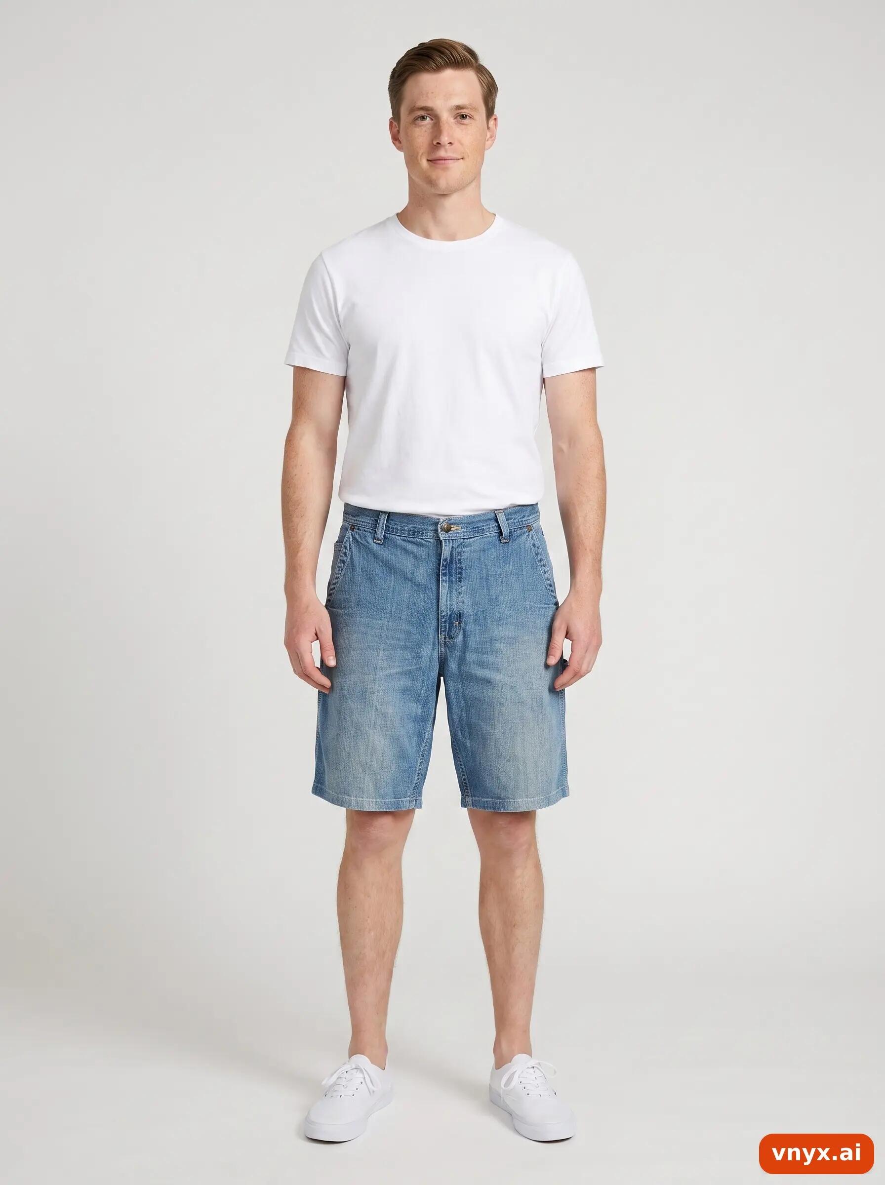 Second Life - Vintage Eddie Bauer Blue Shorts Men W35 L32 3/6