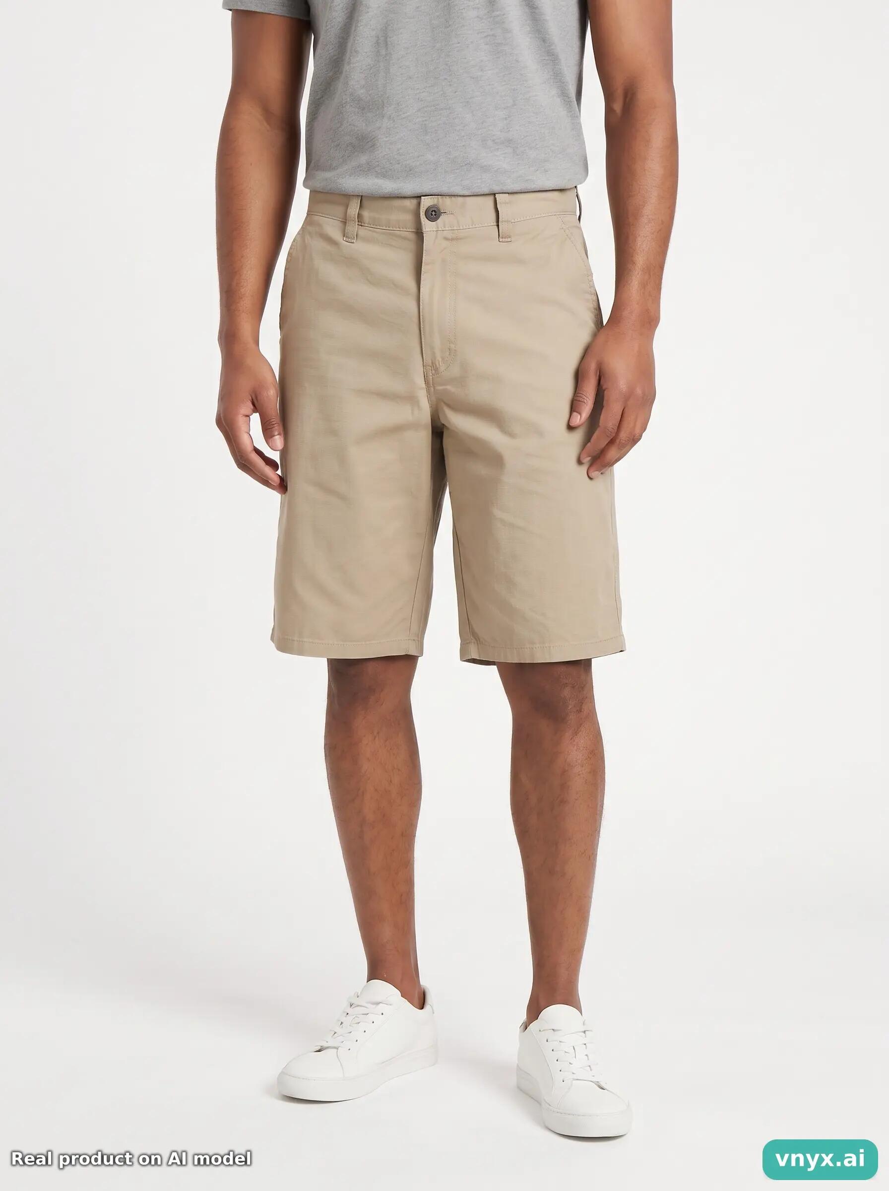Second Life - Vintage Dickies Khaki Shorts Men W36 1/6