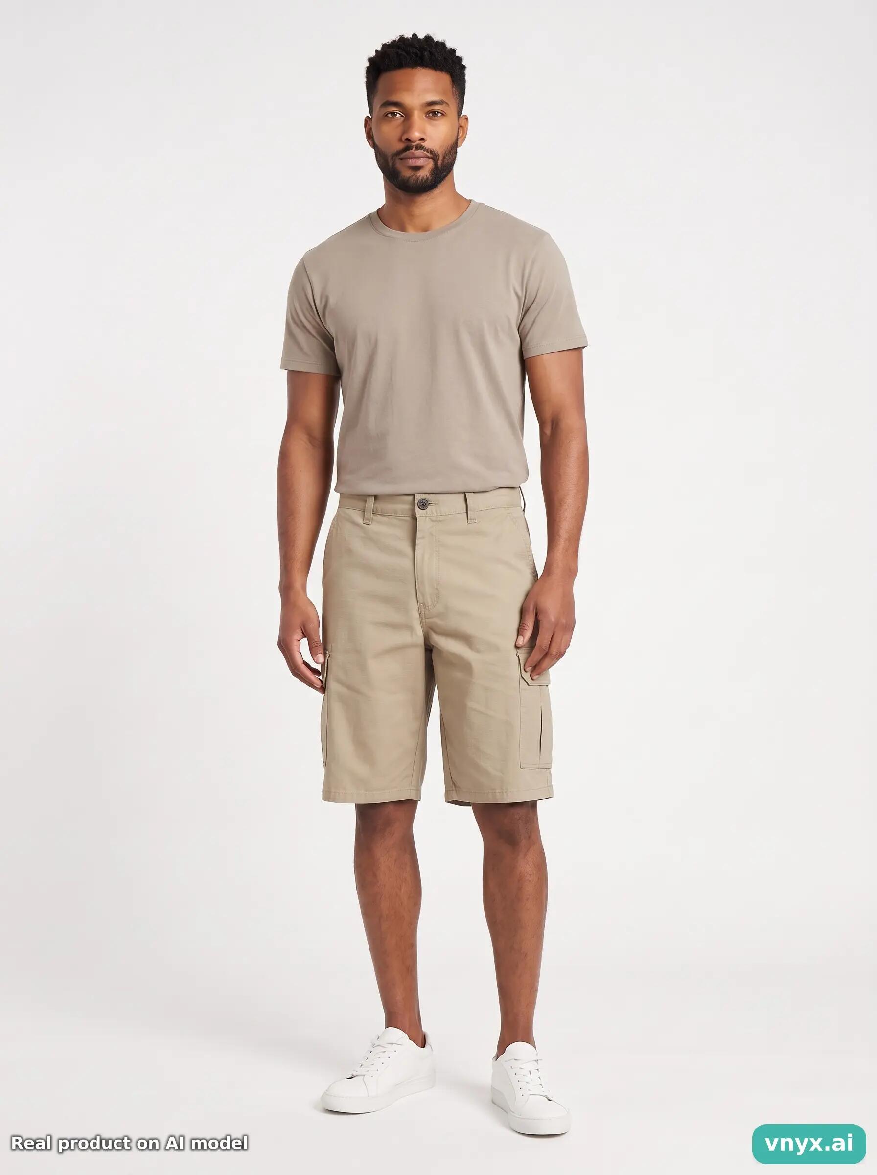 Second Life - Vintage Dickies Khaki Shorts Men W36 6/6
