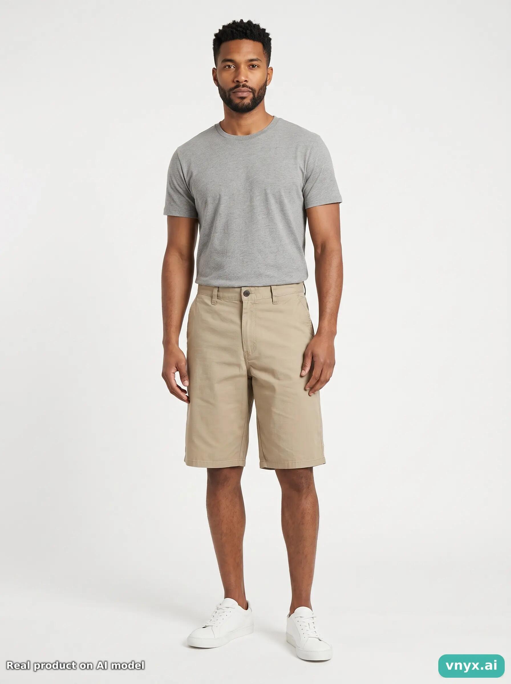 Second Life - Vintage Dickies Khaki Shorts Men W36 3/6